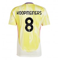 Maglie da calcio Juventus Teun Koopmeiners #8 Seconda Maglia 2024-25 Manica Corta